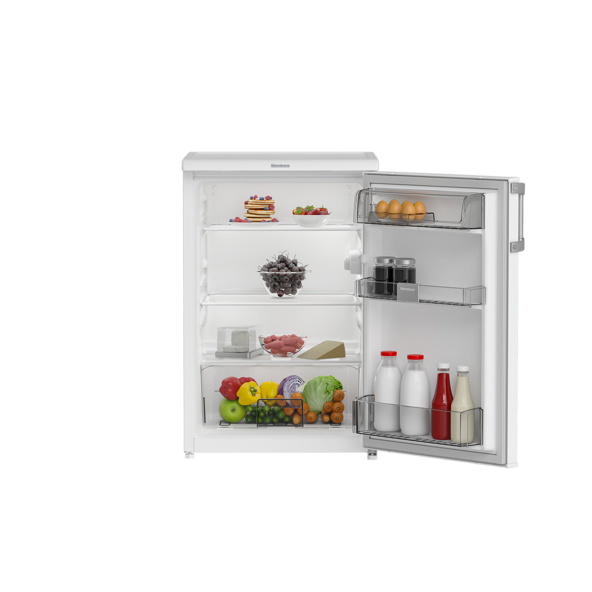Blomberg SSM1554P 54cm Undercounter Larder Fridge - White