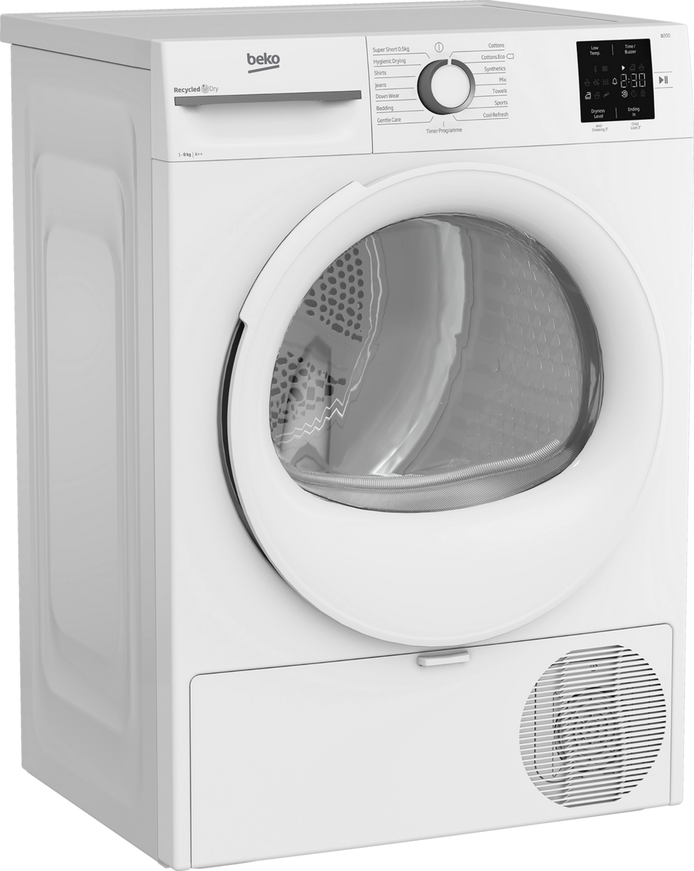 Beko BM3T3822NW 8kg Heat Pump Tumble Dryer - White