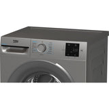 Beko BMN3WT3841S 8kg 1400 Spin EnergySpin Washing Machine - Silver