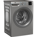 Beko BMN3WT3841S 8kg 1400 Spin EnergySpin Washing Machine - Silver