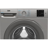 Beko BMN3WT3841S 8kg 1400 Spin EnergySpin Washing Machine - Silver