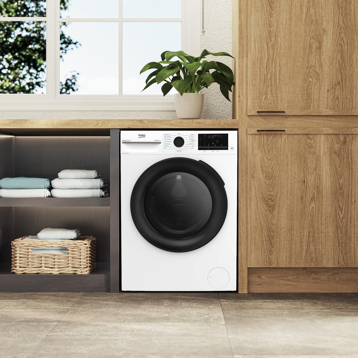 Beko BMND8545UW 8kg/5kg 1400 Spin Washer Dryer - White