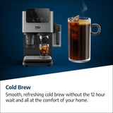 Beko CED7524X Espresso Machine with Integrated Grinder and Milk Cup - Silver