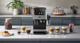 Beko CED7524X Espresso Machine with Integrated Grinder and Milk Cup - Silver