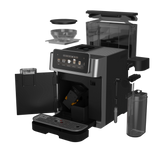 Beko CEG8564X CaffeExperto Series Espresso Machine with Integrated Grinder and Milk Cup - Silver
