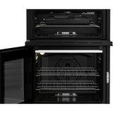 Beko EDG6231W 60cm Double Oven Gas Cooker with Gas Hob - White