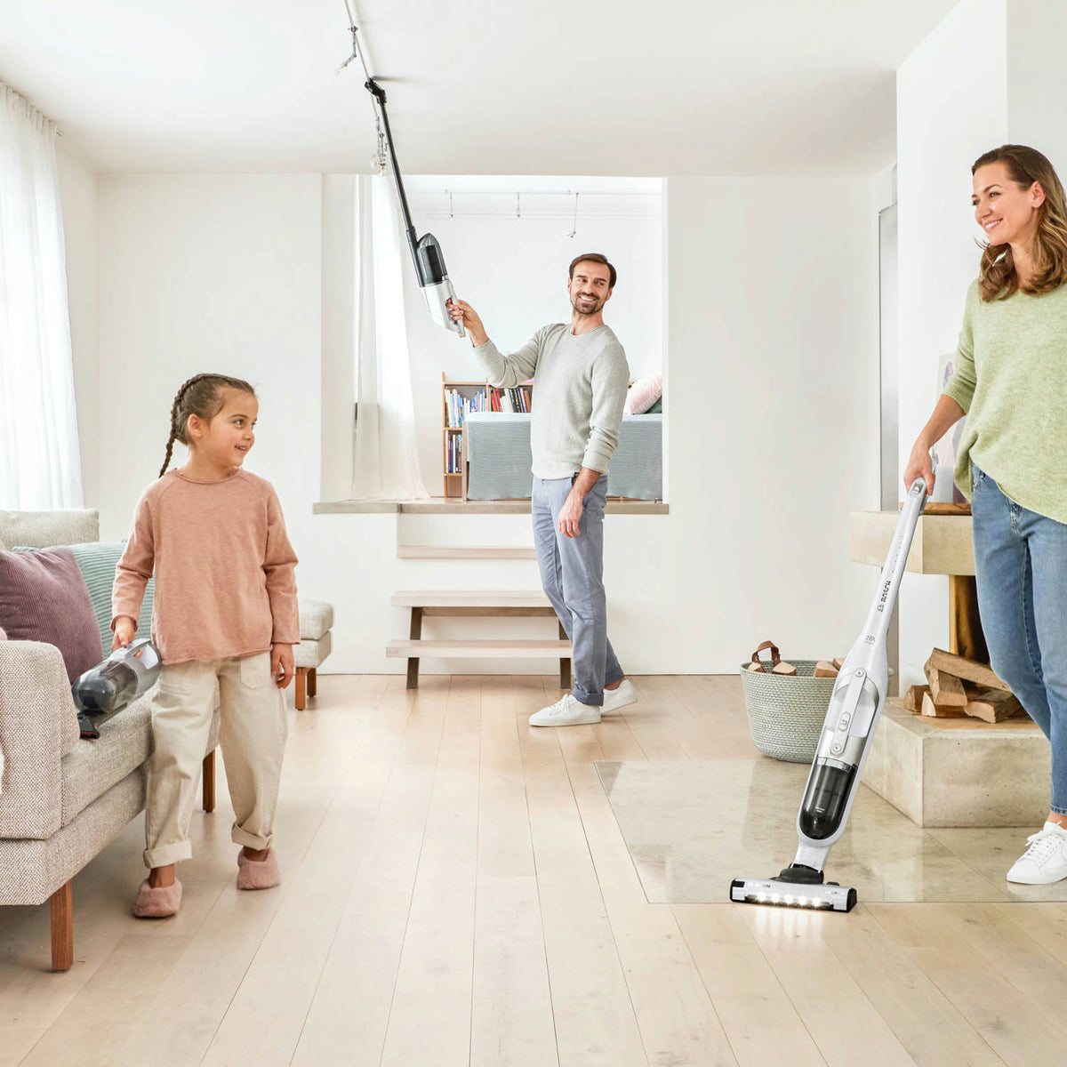 Bosch BBH3280GB Cordless Upright Vacuum Cleaner - 50 Minute Run Time