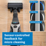 Bosch Unlimited 10 BBS1041GGB Cordless Handstick Vacuum Cleaner - 80 Minutes Runtime - Graphite