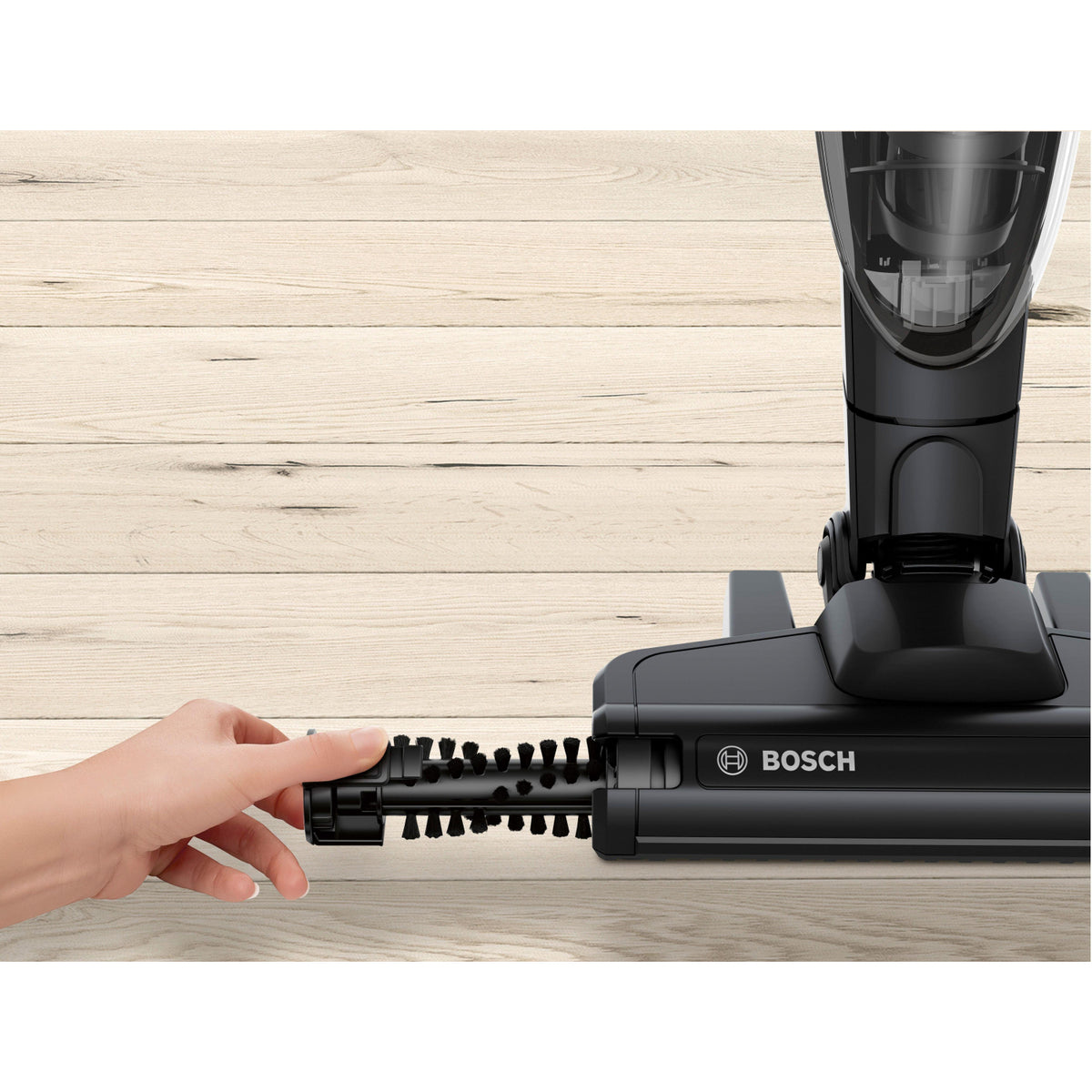 Bosch BCHF220GB Serie 2 2-in-1 Cordless Vacuum Cleaner - 44 Minutes Run Time - Jet Black