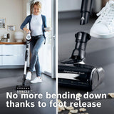 Bosch Unlimited 7 BCS712GB Cordless Vacuum Cleaner with Dual Battery - 80 Minutes Run Time - White & Black