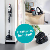 Bosch Unlimited 7 BCS712GB Cordless Vacuum Cleaner with Dual Battery - 80 Minutes Run Time - White & Black