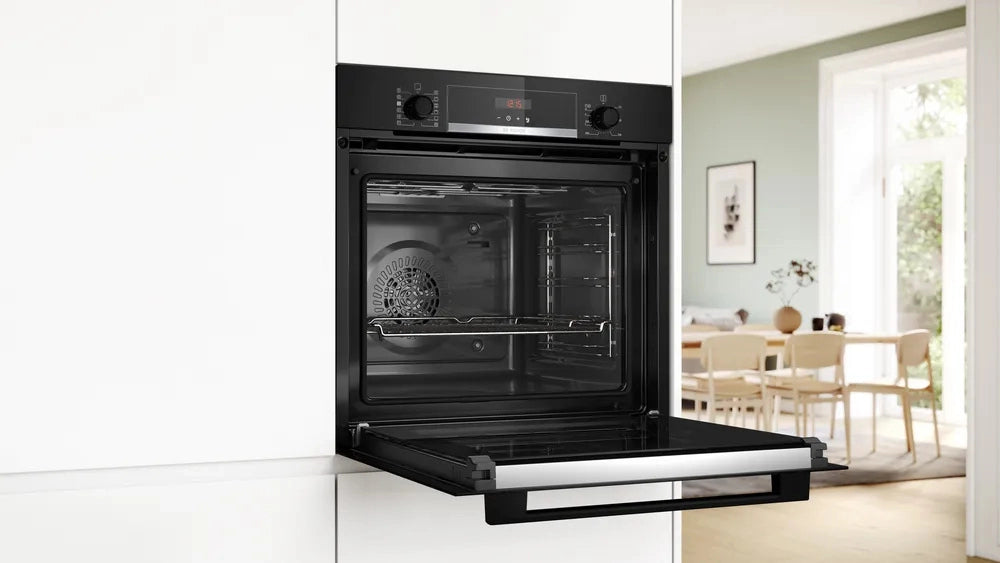 Bosch HQA574BB3B Electric Single Oven - black