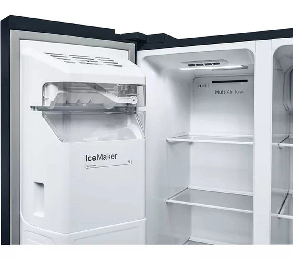 Bosch KAD93ABEP 70/30 Total No Frost, American Fridge-freezer - Black