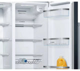 Bosch KAD93ABEP 70/30 Total No Frost, American Fridge-freezer - Black