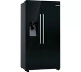 Bosch KAD93ABEP 70/30 Total No Frost, American Fridge-freezer - Black