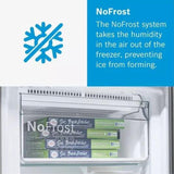 Bosch KGN34NLEAG 60cm 50/50 Frost Free Fridge Freezer - Silver