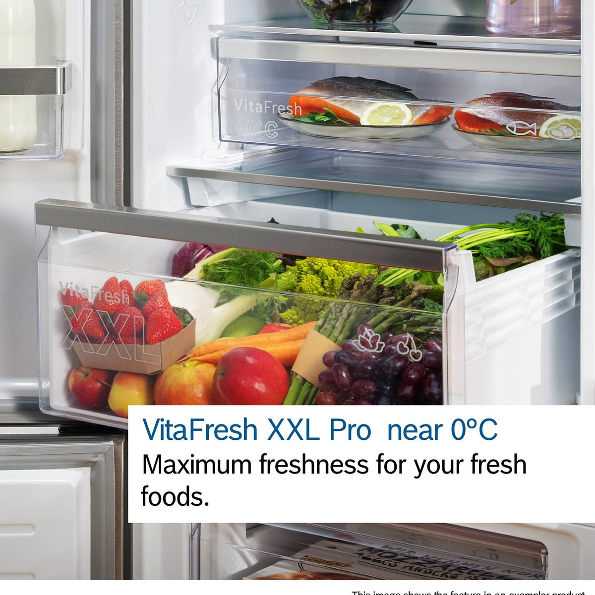 Bosch KGN392LAGG 60cm 70/30 Total No Frost Fridge Freezer - Stainless Steel Look