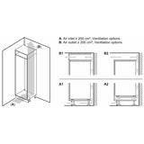 Bosch KIN85NSE0G 54.1cm 50/50 Integrated Frost Free Fridge Freezer