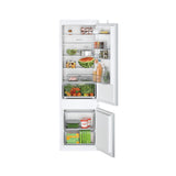 Bosch KIV87NSE0G 54.1cm 70/30 Built In Fridge Freezer - White