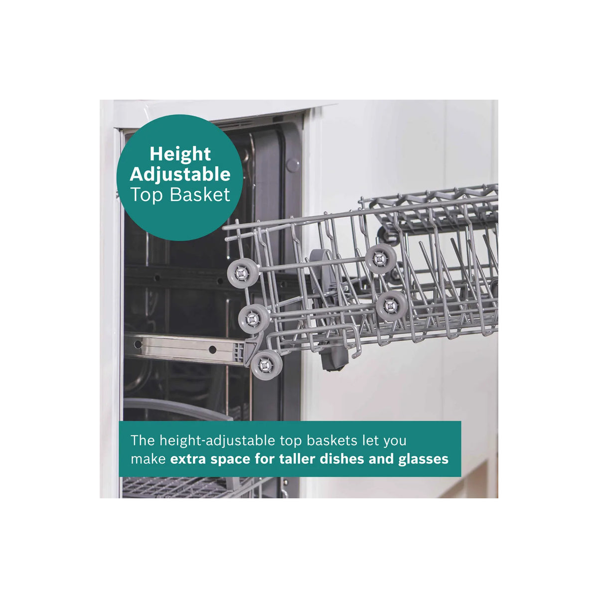 Bosch SMS26AW08G 60cm Dishwasher - White 12 Place Settings