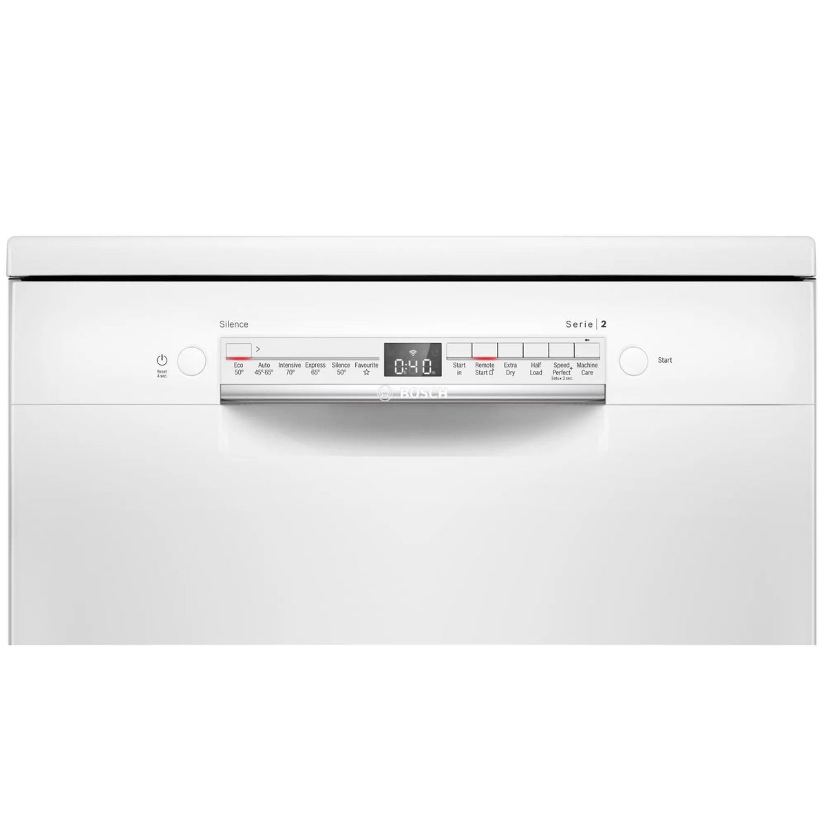 Bosch SMS2HVW67G Dishwasher - White - 14 Place Settings - D rated