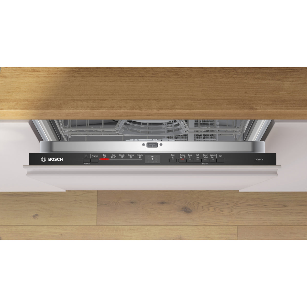 Bosch SMV2HTX02G Integrated Dishwasher - 13 Place Settings - White