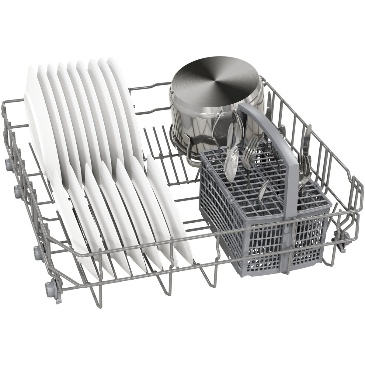 Bosch SMV2HTX02G Integrated Dishwasher - 13 Place Settings - White