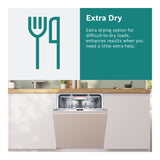 Bosch SMV2HTX02G Integrated Dishwasher - 13 Place Settings - White