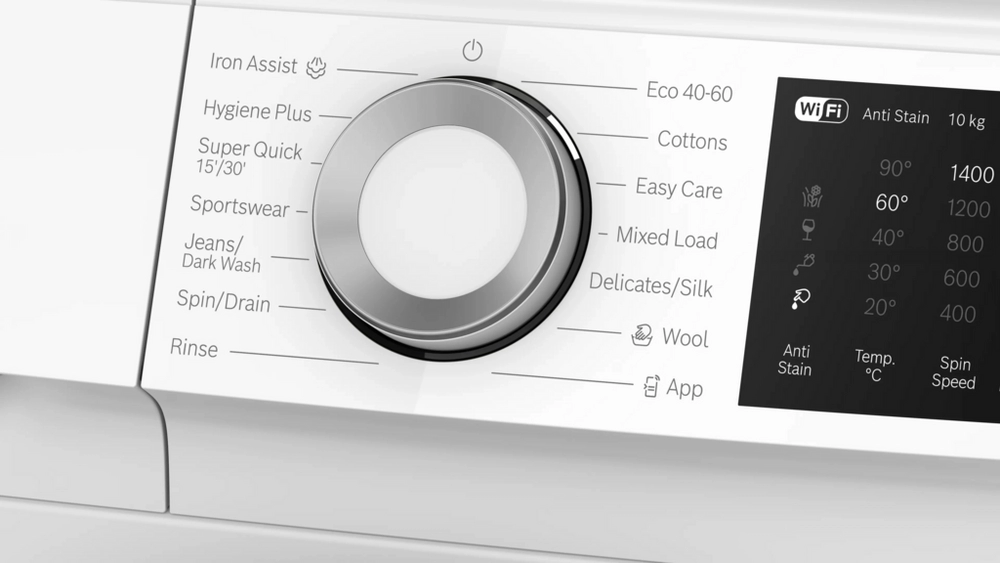 Bosch WGJ25400GB 10kg 1400 Spin Washing Machine - White