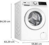 Bosch WGJ25400GB 10kg 1400 Spin Washing Machine - White