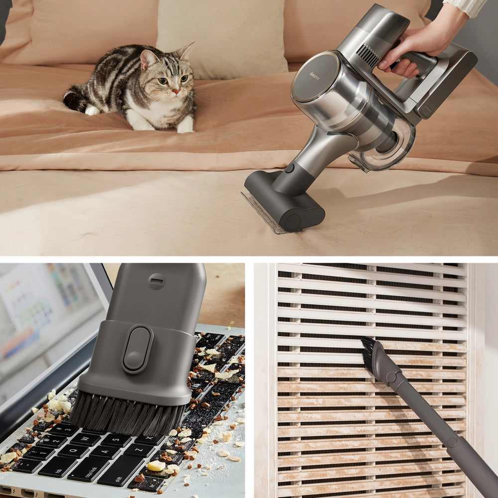 Dreame DRMVTV97A R20 Cordless Stick Vacuum - 90 Minutes Run Time - Grey
