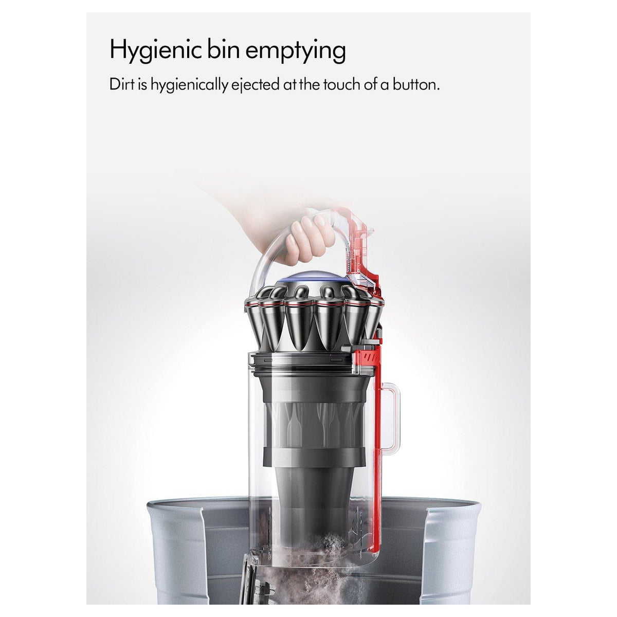 Dyson BALLANIMALORIG Upright Vacuum Cleaner - Nickel/Silver