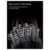 Dyson BALLANIMALORIG Upright Vacuum Cleaner - Nickel/Silver