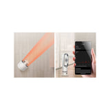 Dyson 330HF1 Hot+Cool Remote Link Pre-heat heater and Cooling Fan - White/Nickel
