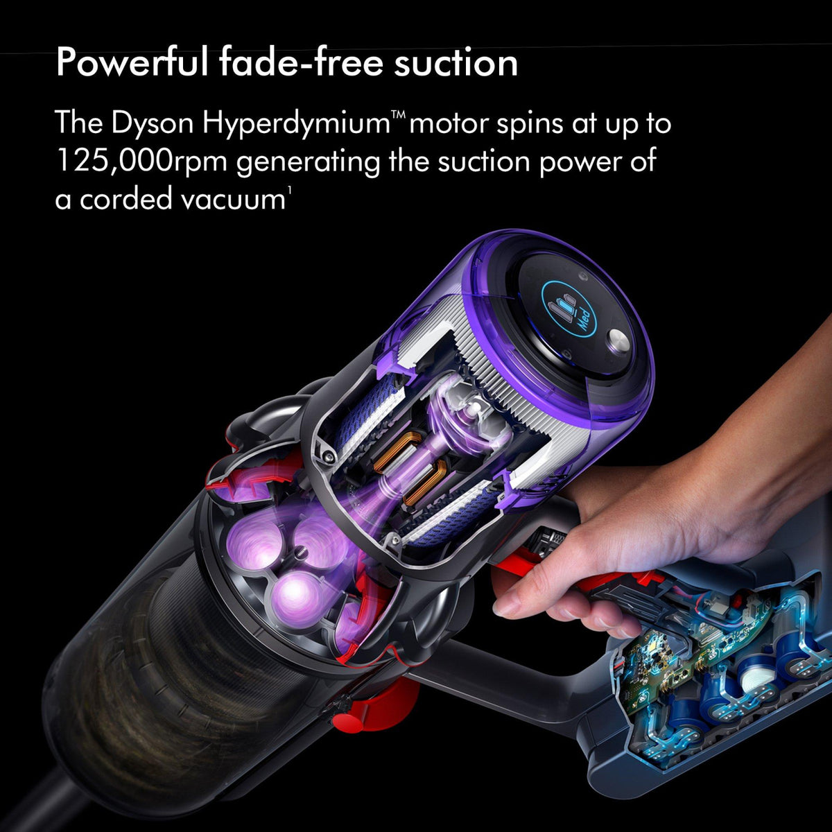 Dyson V11ADVANCED-24 Vacuum Cleaner - Nickel/Purple