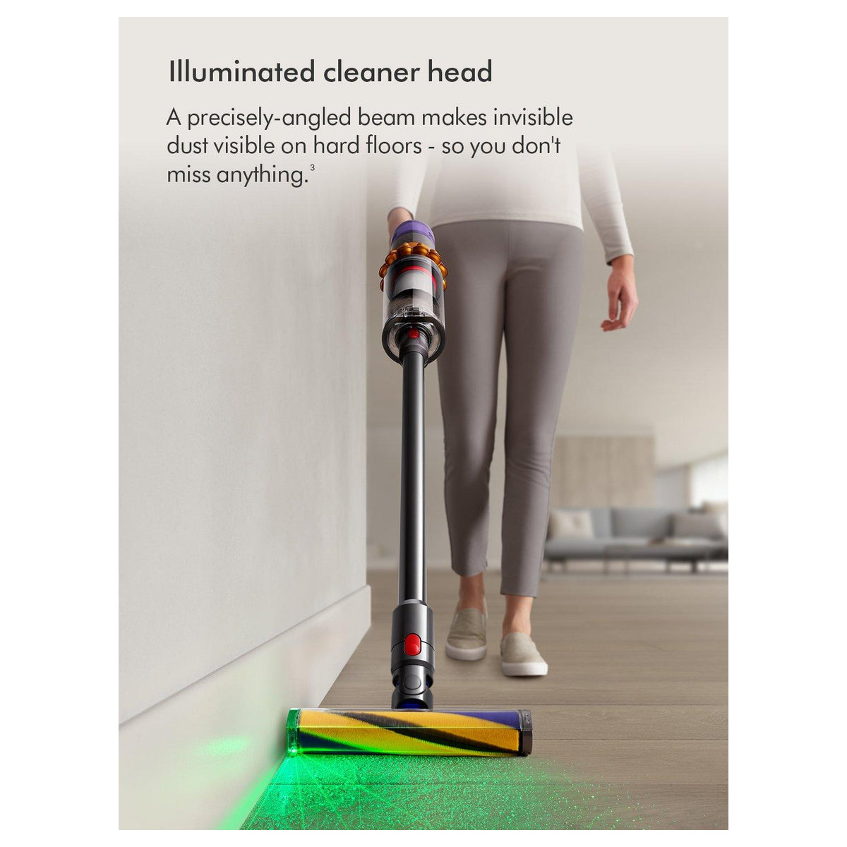 Dyson V15-2024 Cordless Vacuum - 60 Minutes Run Time - Yellow/Nickel