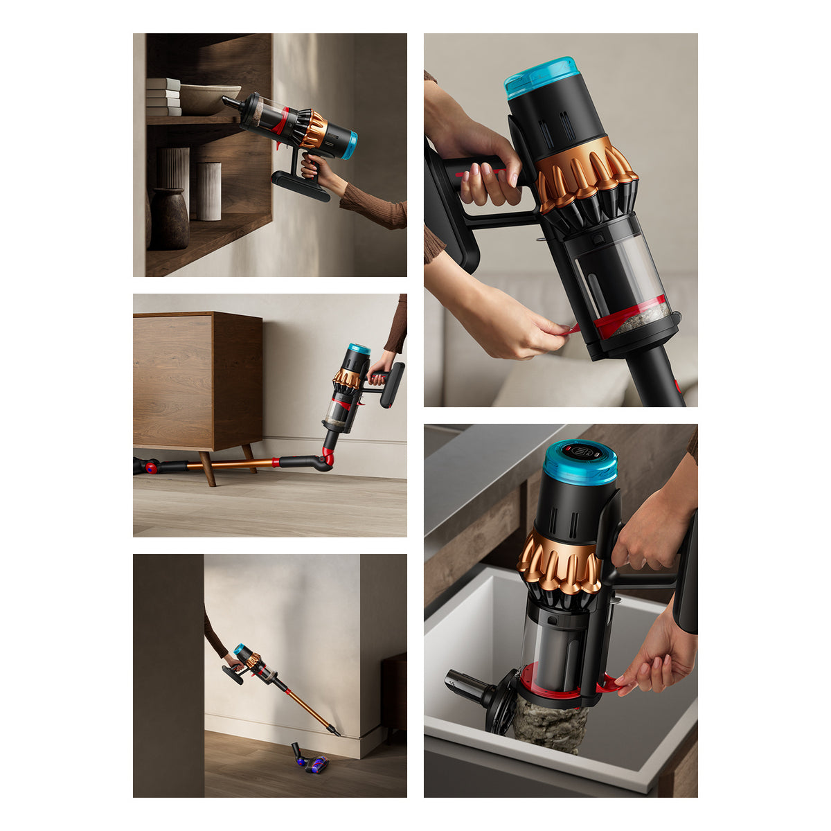 Dyson V16PISTONANML Piston Animal Cordless Vacuum - Black/ Copper