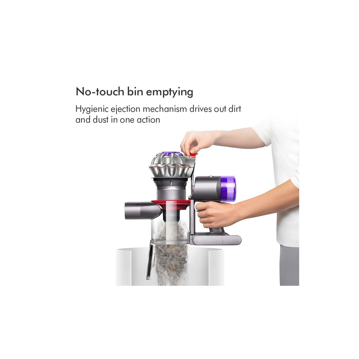 Dyson V8-2023 Cordless Stick Vacuum Cleaner - 40 Minutes Run Time - Silver
