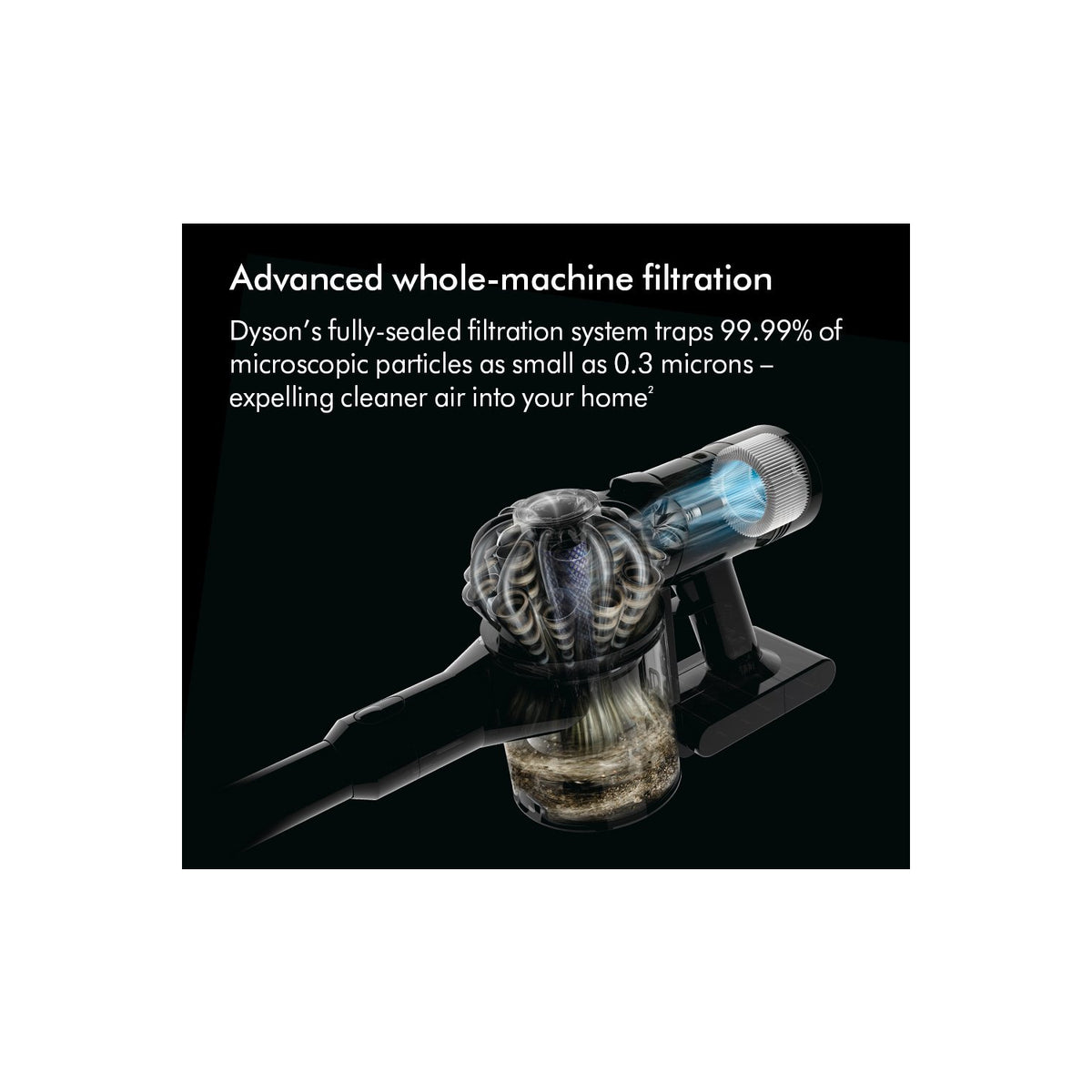 Dyson V8ADVANCED-24 Vacuum Cleaner - Silver/Nickel