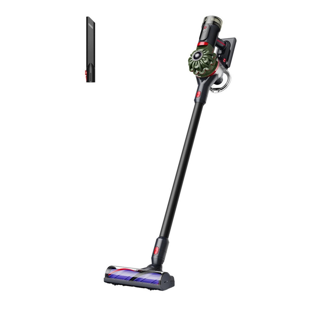 Dyson V8CYCLONENEW Cordless Vacuum with Furniture Cleaning Kit - 60 Minutes Run Time - Black/Green