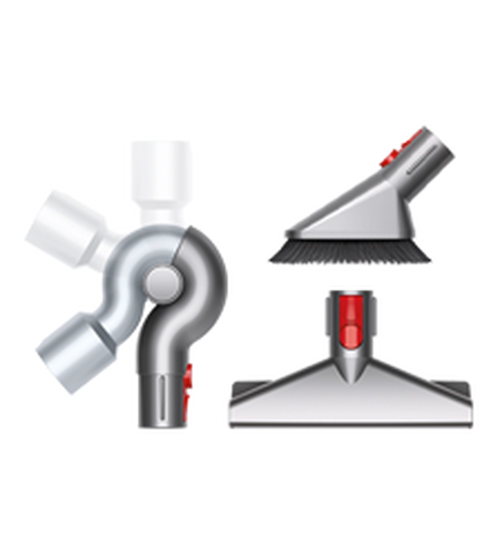 Dyson V8CYCLONENEW Cordless Vacuum with Furniture Cleaning Kit - 60 Minutes Run Time - Black/Green