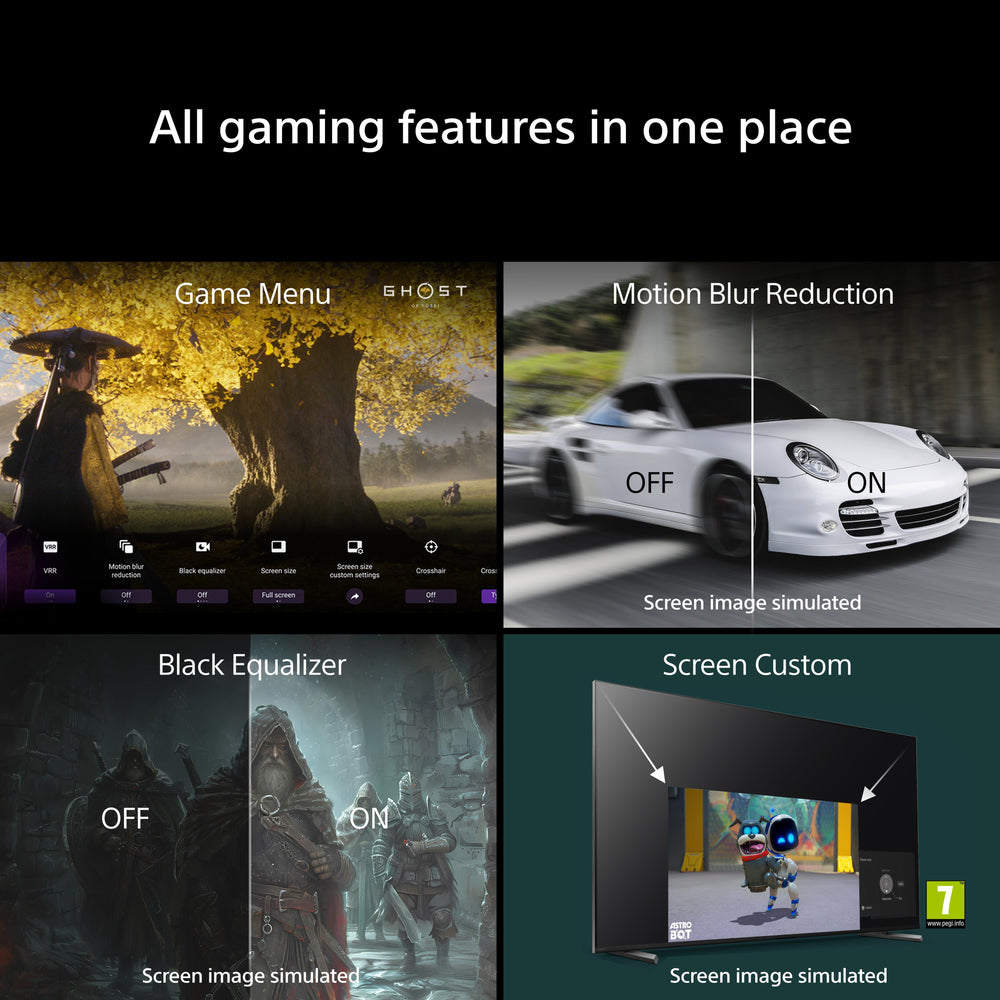 Sony BRAVIA 9 II gaming features