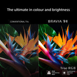 Sony BRAVIA 9 II colour and brightness