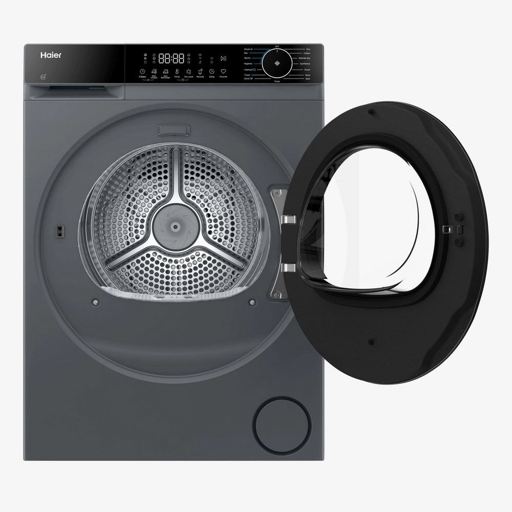 HAIER X Series 5 Plus HD90 D357AGU1-U WiFi-enabled 9kg Heat Pump Tumble Dryer - Graphite