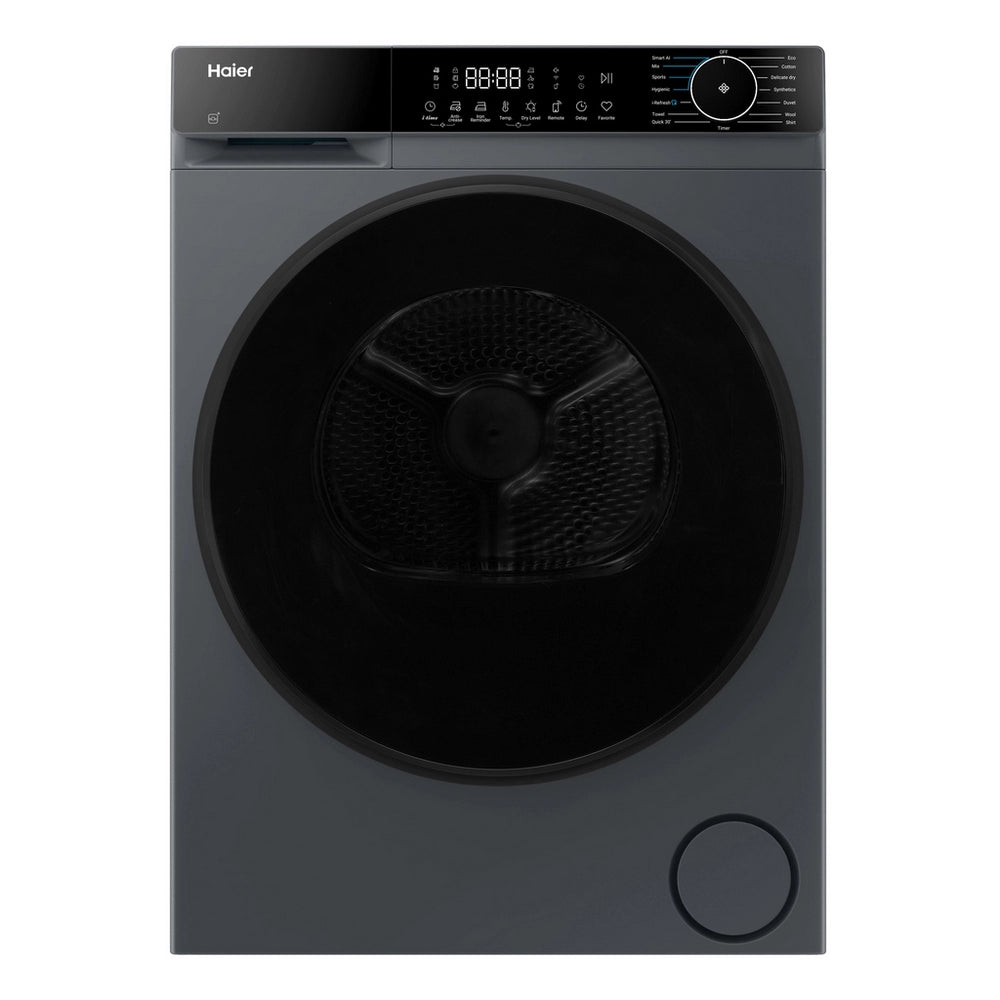 HAIER X Series 5 Plus HD90 D357AGU1-U WiFi-enabled 9kg Heat Pump Tumble Dryer - Graphite
