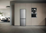 Haier 2D 60 Serie 3 HDPR3618DNPK 355L Total No Frost Fridge Freezer - Stainless Steel