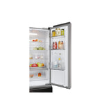 Haier HFR3718ENMD 70cm 60/40 Total No Frost Fridge Freezer - Dark Inox