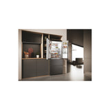 Haier HFR3718ENMD 70cm 60/40 Total No Frost Fridge Freezer - Dark Inox