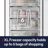 Hoover HONCQ3T518ENTK Total No Frost Fridge Freezer - Black