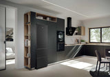 Haier HTR3518ENMTK 60/40 Fridge Freezer - Black